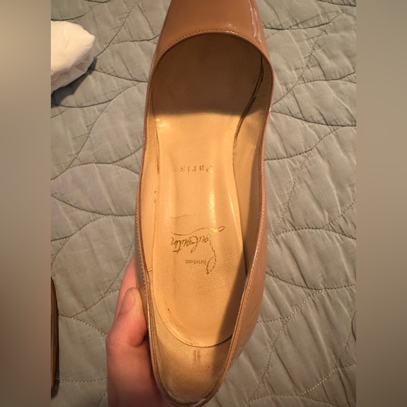 Christian Louboutin Pigalle Plato 120 patent nude - Picture 12 of 12